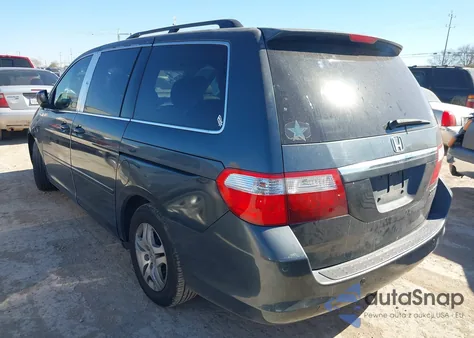 2005 Honda Odyssey Touring from USA, damaged, VIN 5FNRL38835B132947